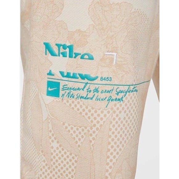 Nike Standard Issue Dri Fit Joggers Sweatpants Mens L Beige Green - Picture 2 of 11